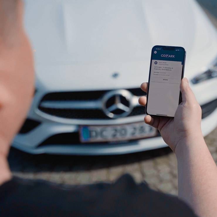 Superenkel og seniorvenlig app til parkeringstilladelser