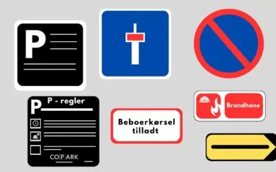 Vi starter på produktion af skilte