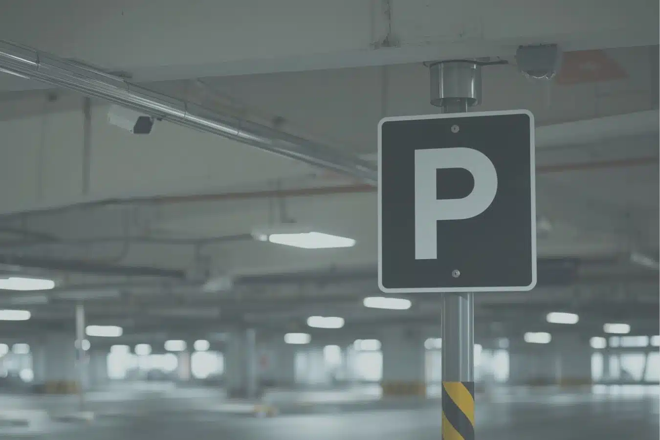 COPARK saetter handicapskilt op paa en parkeringsplads